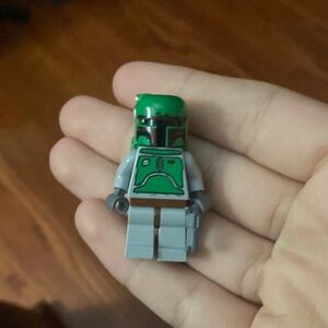 Lego Star Wars Boba Fett Minifigure SW0002b 852552 Rare Bright Red Helmet